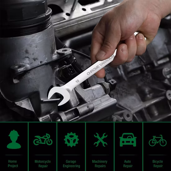 Chiave flessibile per chiave regolabile portatile con manico in plastica per riparazione automatica