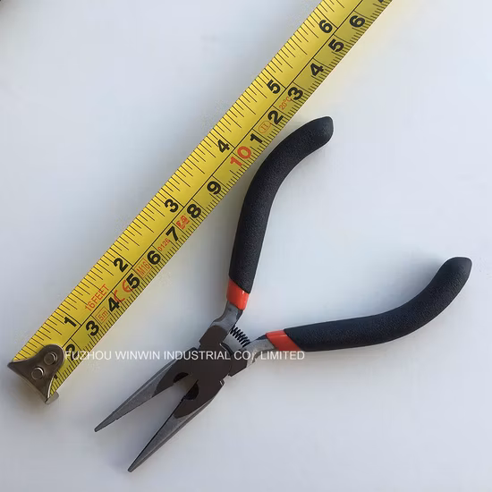 Mini pinza a becchi lunghi tipo americano con manico immerso (WW