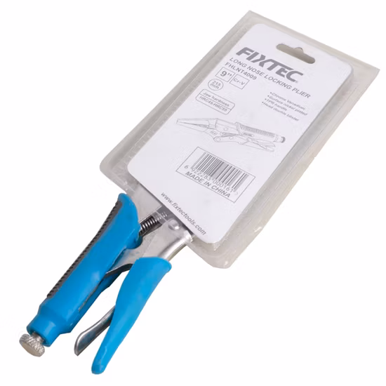Pinza di bloccaggio Fixtec Mini a becchi lunghi di alta qualità Pinza di bloccaggio Vice Grip 9
