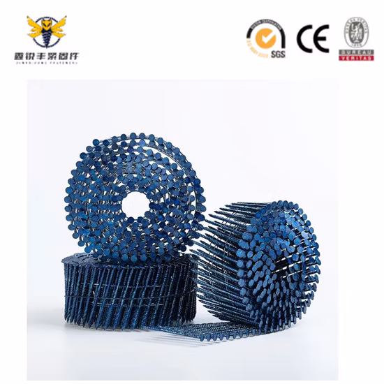 Produzione di chiodi per bobine per pallet industriali della migliore qualità di Tianjin/produzione di chiodi per filettatura di bobine