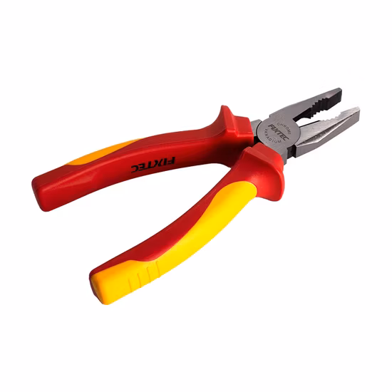 Fixtec Hand Tools Pinza CRV Pinza universale isolata VDE con cr